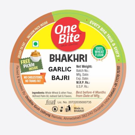 Garlic Bajri Bhakhri